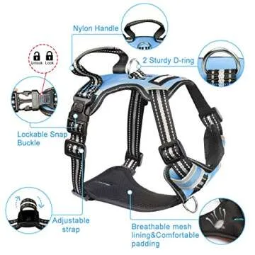 WINSEE No Pull Dog Harness - Comfort and Control for All Breeds