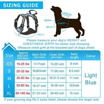 WINSEE No Pull Dog Harness - Comfort and Control for All Breeds