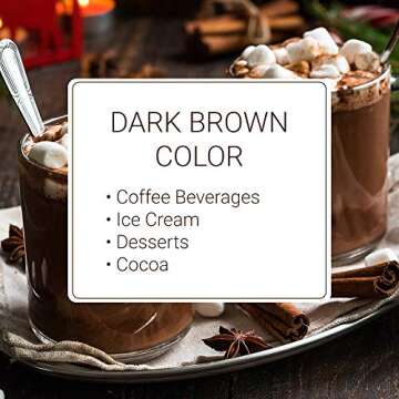 Monin - Gourmet Dark Chocolate Sauce, Velvety and Rich, Great for Desserts, Coffee, and Snacks, Gluten-Free, Non-GMO (12 Ounce)