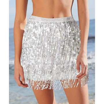 Sparkle with Space Cowgirl Glitter Skirt for Festivals