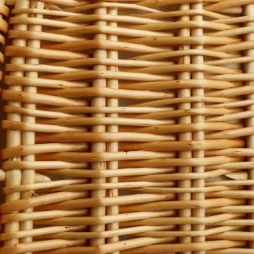 Rattan Bag, Summer Tote Bag, Beach Bag Purse for Women, Top Handle Handbag, Pearl Purse