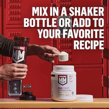 High-Protein Muscle Milk Pro Series Supplement- 50g Protein