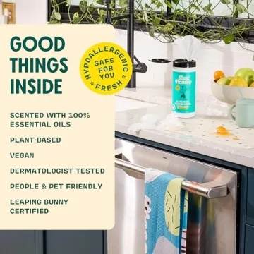 Aunt Fannie’s Natural Cleaning Vinegar Wipes, 35 Count