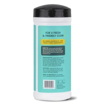 Aunt Fannie’s Natural Cleaning Vinegar Wipes, 35 Count