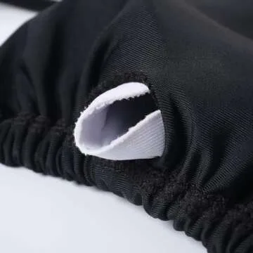 MOSHENGQI Women Sexy Brazilian Bikini 2 Piece Spaghetti Strap Top Thong Swimsuit Bathing Suit(M,0Solid Black)