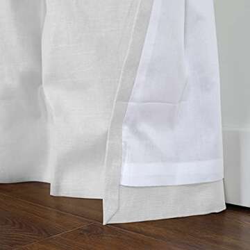 TWOPAGES Jawara Series Linen Cotton Custom Made Curtain Linen Textured Curtain Customize Drapery