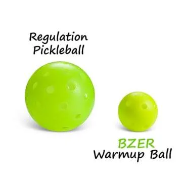 BZER - The Original and Still The Best Soft Rubber Mini Training Pickleball Created by 2 Guys from Utah!
