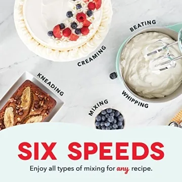 Dash Stand Mixer: Compact 6 Speed Mixer for Every Kitchen