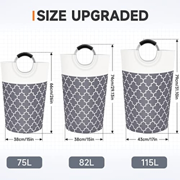 Stylish Fabspace Large Laundry Basket for Home & College