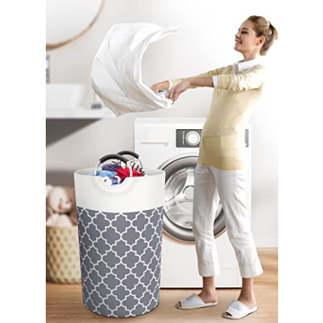 Stylish Fabspace Large Laundry Basket for Home & College