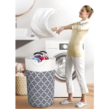 Stylish Fabspace Large Laundry Basket for Home & College