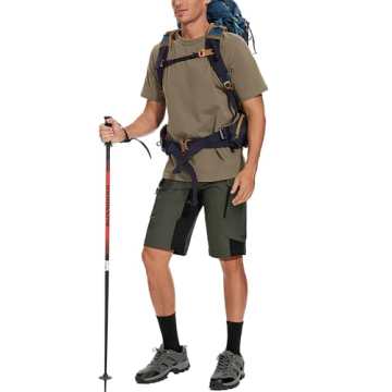 XKTTAC Men's Outdoor Quick Dry Cargo Shorts with Pockets