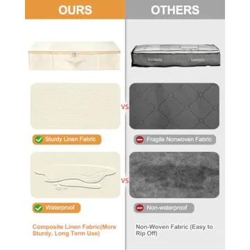 Spacious Under Bed Storage Bags for Efficient Organization