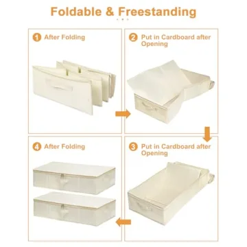 Spacious Under Bed Storage Bags for Efficient Organization