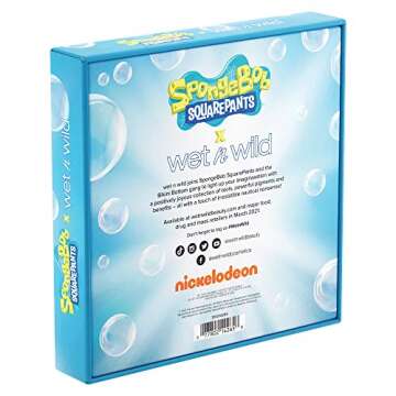 wet n wild SpongeBob Squarepants Makeup Collection PR Box - Makeup Set with Versatile Brushes, Uniqu...