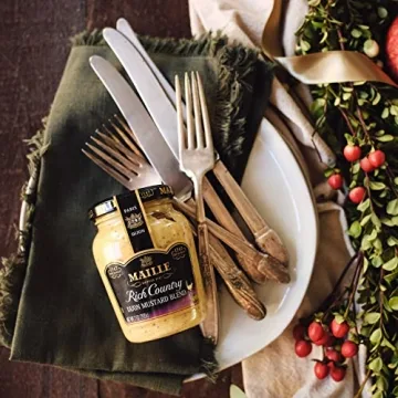 Maille Mustard Variety Pack 4 Gourmet Flavors 7 Oz