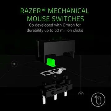 Razer Mamba Elite Wired Gaming Mouse: 16,000 DPI Optical Sensor - Chroma RGB Lighting - 9 Programmable Buttons - Mechanical Switches