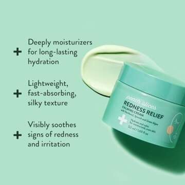 Peach Slices Redness Relief Calming Cream