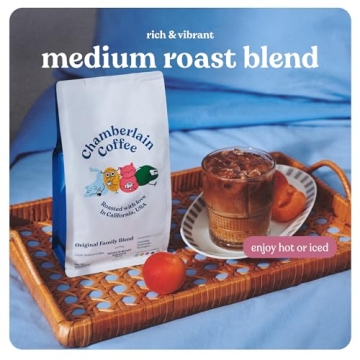 Chamberlain Coffee Family Blend - Flavorful Medium Roast Ground Coffee
