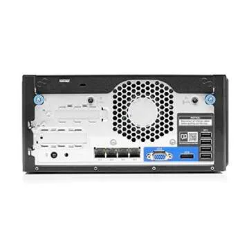 HPE ProLiant MicroServer Gen10 Plus Server with one Intel Xeon E-2224 Processor, 16 GB Memory, and 4 Large Form Factor (LFF) Non-hot Plug Drive Bays