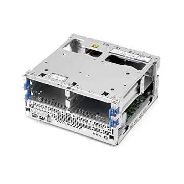 HPE ProLiant MicroServer Gen10 Plus Server with one Intel Xeon E-2224 Processor, 16 GB Memory, and 4 Large Form Factor (LFF) Non-hot Plug Drive Bays