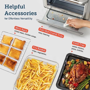 COSORI 11-in-1 Air Fryer Toaster Oven Combo