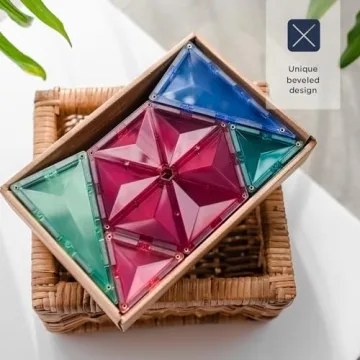 Connetix Magnetic Tiles 40 Piece Pastel Geometry Pack