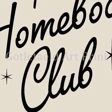 The Homebody Club Wall Art Retro Quote Poster Aesthetic Quotes Wall Decor Beige Aesthetic Art Trendy Funky Quote Posters Aesthetic Vintage Prints Black and Beige Canvas Wall Art 16x24inch No Frame