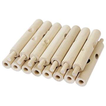 Agirlgle Creative Wood Building Blocks Tree Set for Kids Children Men Preschool Boys and Girls DIY Learning Educational 3D Wooden Assembled Toys Tile Game —Home Office Decor (Four Colors Leaves)