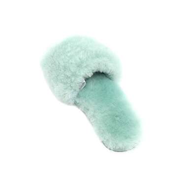 Millffy Women's Wool Fur Slippers for All-Day Comfort