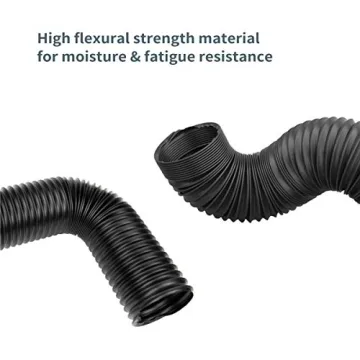 POWERTEC Flexible 4 Inch Dust Collection Hose for Woodworking