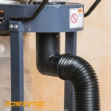 POWERTEC Flexible 4 Inch Dust Collection Hose for Woodworking