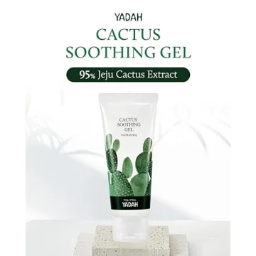 YADAH Cactus Soothing Gel for Skin Relief and Hydration