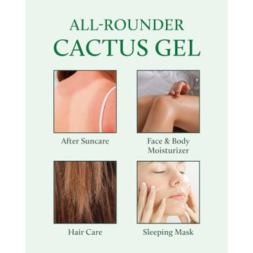 YADAH Cactus Soothing Gel for Skin Relief and Hydration