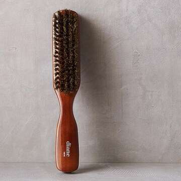 Diane Premium Boar Bristle Wave Brush for Thick Hair