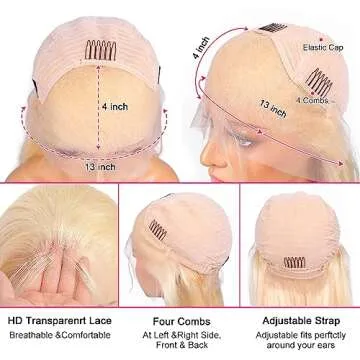 Blonde 613 Lace Front Wig for Stylish Looks
