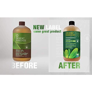 Desert Essence Face Wash with Tea Tree Oil - 32oz