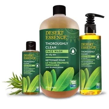Desert Essence Face Wash with Tea Tree Oil - 32oz