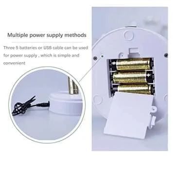 MYSNKU LED Desk Tree Lamp for Home and Parties