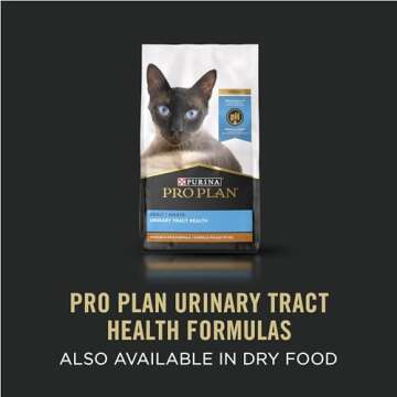 Purina Pro Plan Urinary Tract Health Turkey and Giblets Entree Classic Wet Cat Food Pate - (Pack of 24) 3 oz. Pull-Top Cans