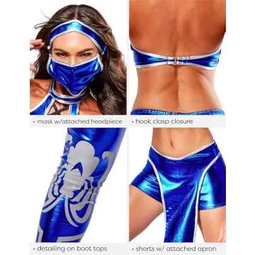Secret Wishes Kitana Costume for Women - Size XS Available