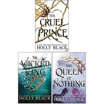The Folk of the Air Series 3 Books Collection Set By Holly Black ( The Cruel Prince, The Wicked King...