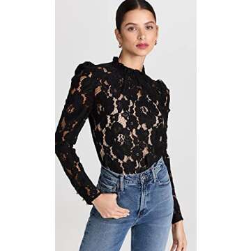 WAYF Emma Puff Sleeve Top