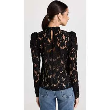 WAYF Emma Puff Sleeve Top