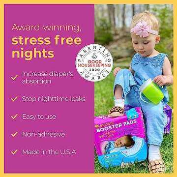 Select Kids Diaper Booster N-3, 96 Count - Baby Diaper Pads, Overnight Diapers, Newborn Diapers