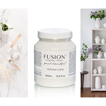 Fusion Mineral Paint in Victorian Lace 500ml - Easy to Use