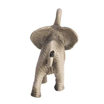 Safari Ltd. African Elephant Baby Figurine - Lifelike 3.5" Model Figure - Educational Toy for Kids Ages 3+