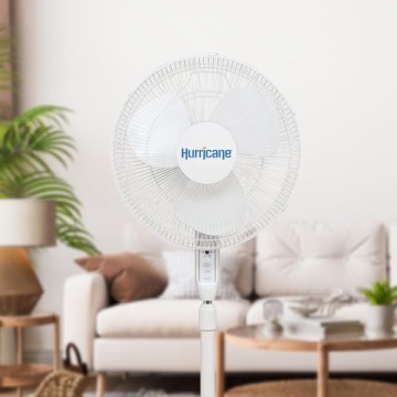 16 Supreme Hurricane Pedestal Fan Remote Adjustable Height
