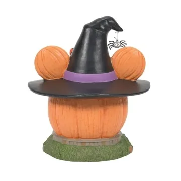 Disney Village Halloween Minnie Pumpkintown House Lit Building