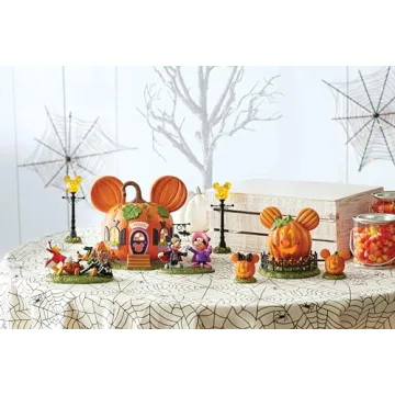 Disney Village Halloween Minnie Pumpkintown House Lit Building